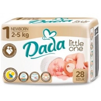 Підгузники дитячі DADA Little One (1) Newborn 2-5 кг 28 шт