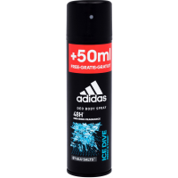 Дезодорант спрей для чоловіків Adidas Ice Dive 150+50 мл (3607345265018)