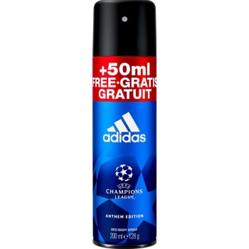 Дезодорант спрей для чоловіків Adidas UEFA Champions League 150+50 мл (3616301787877)