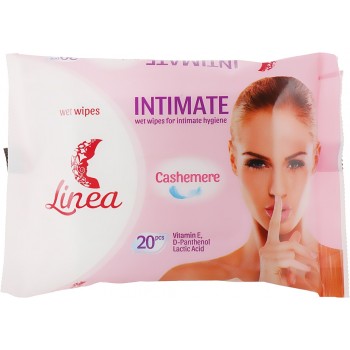 Влажные салфетки для интимной гигиены Linea Intimate 20 шт (4820207590014)
