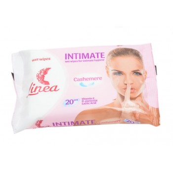 Влажные салфетки для интимной гигиены Linea Intimate 20 шт (4820207590014)