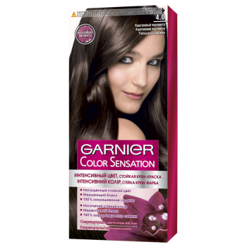 Фарба для волосся Garnier Color Sensation 4.0 Каштановий перламутр 110 мл (3600541135802)