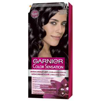 Фарба для волосся Garnier Color Sensation 2.0 Чорний діамант 110 мл (3600541135772)