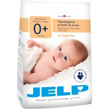 Гіпоалергенний пральний порошок JELP 0+ для кольорового 1.12 кг 14 циклів прання (5720233400143)