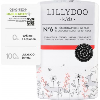 Підгузники-трусики Lillydoo 6 (15+ кг) 19 шт (4260678840964)