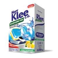 Таблетки для посудомоечной машины Herr КLEE Silver Line 90 + 12 шт. - в подарок! (4260418930450)