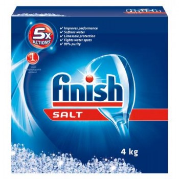 Соль для посудомойных машин  Finish 4 кг  (8594002687397)