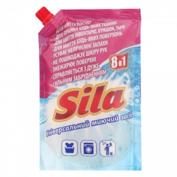 Хозяйственное мыло Sila жидкое дой-пак 460 мл (4820023368002)