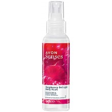 Лосьон-спрей для тела Avon Senses Raspberry Delight 100 мл (5059018216250)