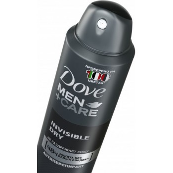 Антиперспирант-аэрозоль мужской Dove Invisible Dry  150 мл (8711600532397)