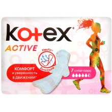 Гігієнічні прокладки Kotex Ultra Active Super 7 шт (5029053570549)