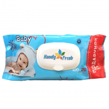 Салфетки влажные детские Handy Fresh Baby 100+20 шт (4820237500229)