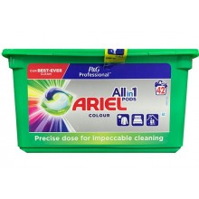 Гелевые капсулы для стирки Ariel All in 1 Pods Color 42 шт (цена за 1 шт) (67362)