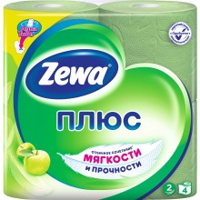 Туалетний папір Zewa Плюс 2 шари Яблуко  4 рулони (4605331019309)