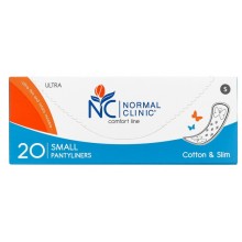 Щоденні прокладки Normal Сlinic Cotton & Slim 20 шт (3800213302932)