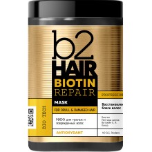 Маска В2 Hair Biotin Repair для поврежденных и тусклых волос 1000 мл (4820229610578)