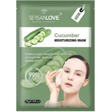 Тканинна маска для обличчя Sersanlove Cucumber 25 г (6947935830149)