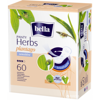 Ежедневные гигиенические прокладки Bella Panty Herbs Plantago 60 шт (5900516312213)