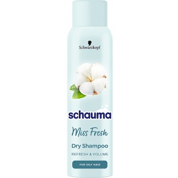 Сухой шампунь Schauma Miss Fresh для жирных волос 150 мл (9000101213942)