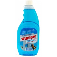 Средство для мытья Window Plus запаска 500 мл синяя (4820167000431)
