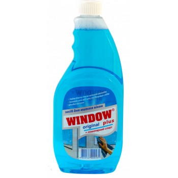 Засіб для миття скла Window Plus запаска 500 мл синя (4820167000431)