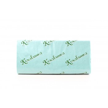 Бумажные полотенца Кохавинка в листах zz 170 зеленая (4820032450323)