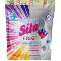 Гелевые капсулы для стирки Sila Color 12 шт (цена за 1 шт) (4823107605369)
