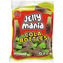 Цукерки желейні Jake Jelly Mania Cola bottles 100 г (8412147570117)