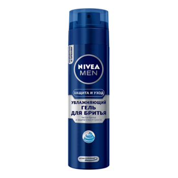 Гель для гоління Nivea Захист і догляд 200 мл (4005900369109)