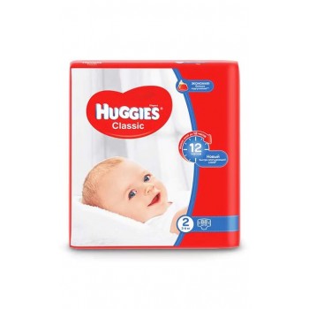 Подгузники детские Huggies Classic (2) от 3-6кг 88 шт (5029053544816)