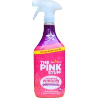Средство для мытья стекла и зеркал Pink Stuff Rose Vinegar спрей 850 мл (5060033822166)