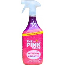 Средство для мытья стекла и зеркал Pink Stuff Rose Vinegar спрей 850 мл (5060033822166)