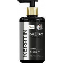Маска для волосся Dallas з Кератином та екстрактом Молочного протеїну з дозатором 900 мл (4262396141521)