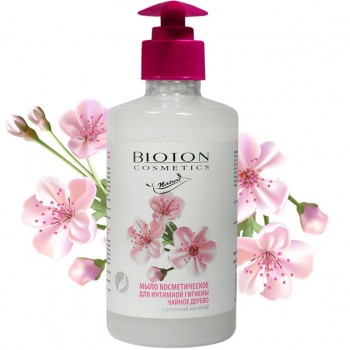 Мило для інтимної гігієни Bioton Cosmetics Nature Чайне дерево 300 мл (4823097600665)