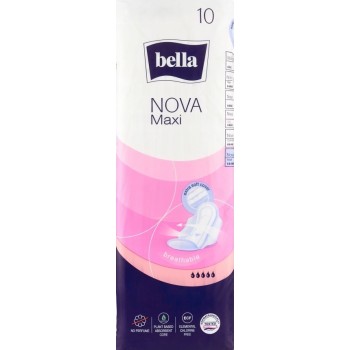 Гігієнічні прокладки Bella Nova Maxi Softiplait 5 капель 10 шт (5900516300487)