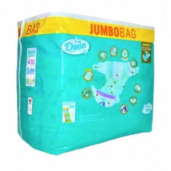Підгузники дитячі DADA Extra Soft (4) maxi 7-18кг Jumbo Bag 82 шт (8594159081567)