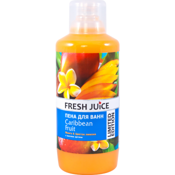 Пена для ванны Fresh Juice 1000 мл Caribbean Fruit