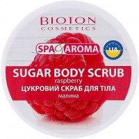 Сахарный скраб для тела Bioton Cosmetics Spa & Aroma Малина 250 мл (4820026160061)
