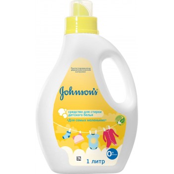 Жидкое средство для стирки детского белья Johnson's Baby " Для новорожденных малышей " 1000 мл (3574661367927)