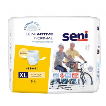 Підгузки-трусики для дорослих Seni Active Normal Extra Large 120-160 см 10 шт (5900516693060)