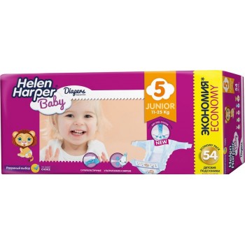 Підгузники Helen Harper Baby Junior 5 (11-25 кг) 54 шт.