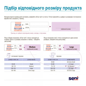 Подгузники для взрослых Seni Classic Small 55-80 см 30 шт (5900516696399)
