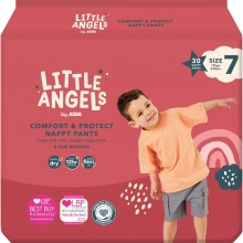 Підгузки-трусики Asda Little Angels Comfort & Protect 7 (17+кг) 30 шт (5063089054345)