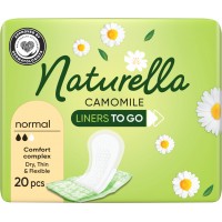 Щоденні гігієнічні прокладки Naturella Camomile Normal в індивідуальній упаковці 20 шт (8001841280561)