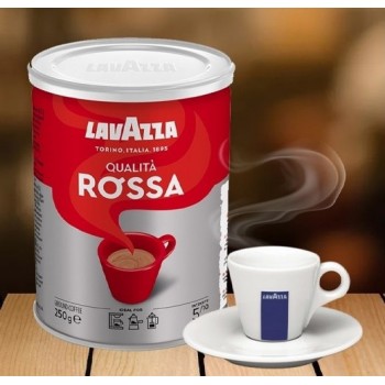 Кофе молотый LavAzza Qualita Rossa 250 г жб (8000070035935)
