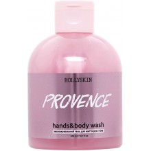 Зволожуючий гель для миття рук і тіла Hollyskin Provence 300 мл (4823109700840)
