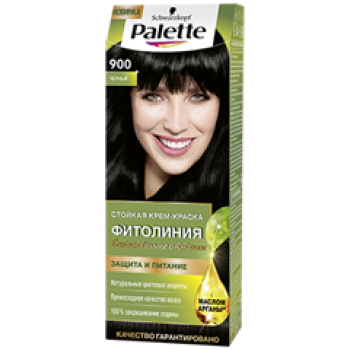 Фарба для волосся Palette Фітолінія 900 чорний (3838824124568)
