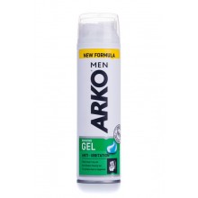 Гель для гоління Arko  Anti-Irritation захист від подразнень 200 мл (8690506477264)