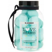 Сувенирное мыло ручной работы Mr.Scrubber Love Hearts Tiffany 17 шт 527 г (4820200333694)