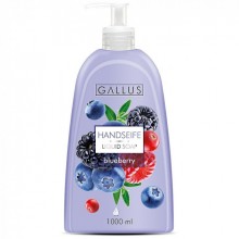 Мыло жидкое Gallus Blueberry дозатор 1л (4251415300513)